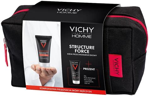 Dermokosmetyk Vichy Xmas 2022 Homme Structure Force Zestaw Kosmetyczny