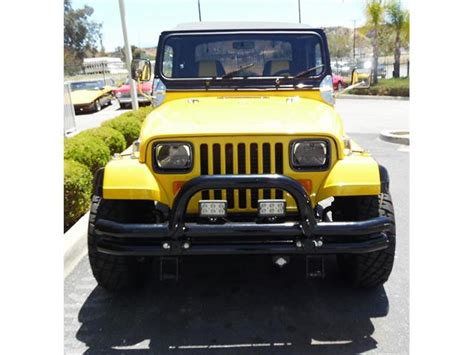 1989 Jeep Wrangler For Sale ClassicCars CC 1091974