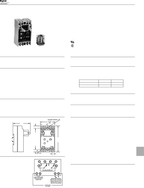 Ssf Series Datasheet By Te Connectivity Aerospace Defense And Marine