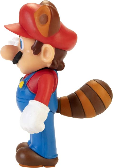 Super Mario Racoon Mario Figura De Acci N Coleccionable De