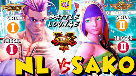 ストリートファイター5💥nl「ルーク」対 Sako「メナト」｜nl「lucky」vs Sako「menat」💥sfv 🤜fgc🤛 Youtube