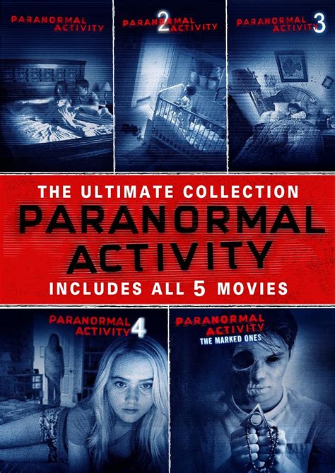 Paranormal Activity 1 4 Marked Ones The Ultimate