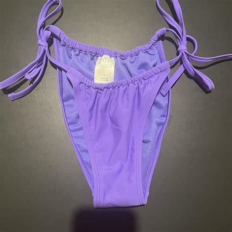 NEW WITHOUT TAGS Purple Wild Fable Small Bikini Depop