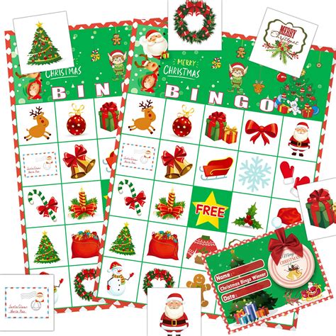 Buy Party-Poter Christmas Bingo Christmas Party Games for Kids ...