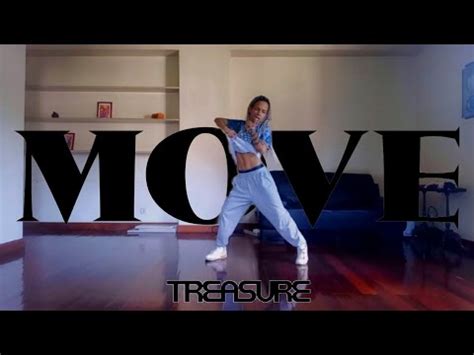 TREASURE MOVE T5 Kuma Dance Cover Mirrored YouTube