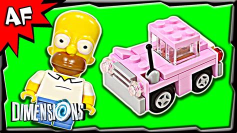 Lego Dimensions Simpsons Level Pack 3 In 1 Build Review 71202 Youtube