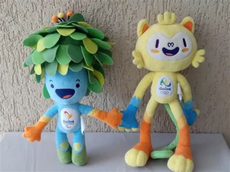 Boneco Pelucia Tom E Vinicius Mascote Olimpiadas Mercadolivre