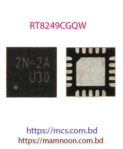 RT8249CGQW 2N 3G 2N 2M 2N 2A 2N XX IC Chip MCS