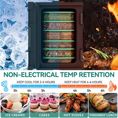 Snapklik Insulated Food Pan Carrier Qt Lldpe Hot Box For