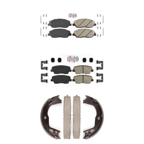 Transit Auto Front Ceramic Disc Brake Pads Kit For Car Hyundai Genesis