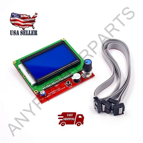 Full Graphic Smart Controller 12864 LCD Display For RAMPS 1 4 RepRap 3D