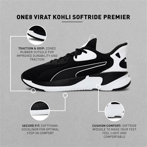 one8 Virat Kohli SOFTRIDE Premier Unisex Walking Shoes | PUMA