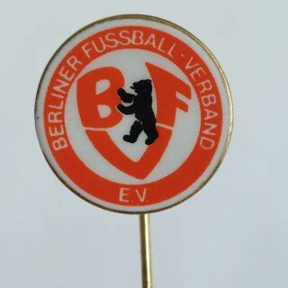 Fussball Anstecknadel Berliner Fussballverband BFV FV Berlin 12 90