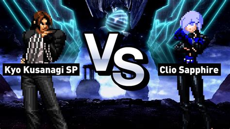 Mugen Kyo Kusanagi Sp Vs Clio Sapphire Playthrough Youtube