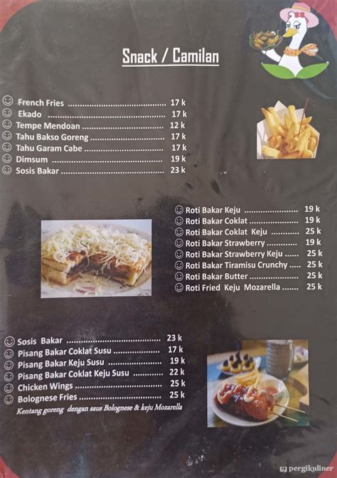 Selalu Diperbarui Menu Bebek Rahayu 99 Cafe And Kitchen Kelapa Dua Depok