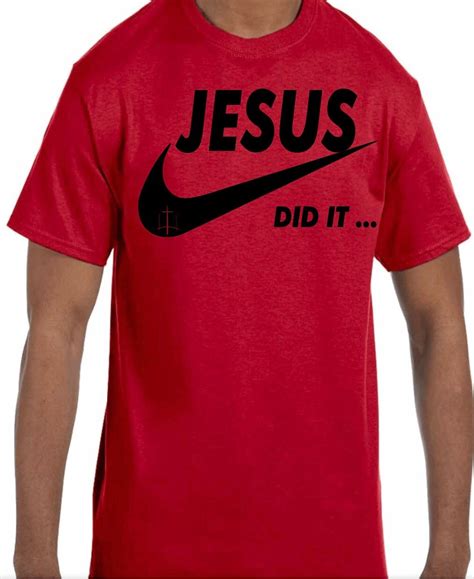 Jesus Did It Unisex T Shirts Christian T Shirts Faith Unisex Etsy Uk