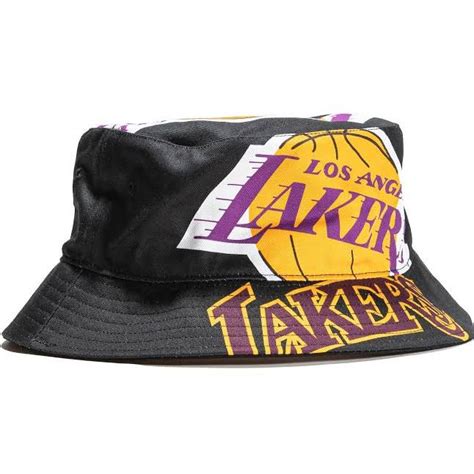 Mitchell And Ness La Lakers Bucket Hat 85 86 Eightyfiveightysix