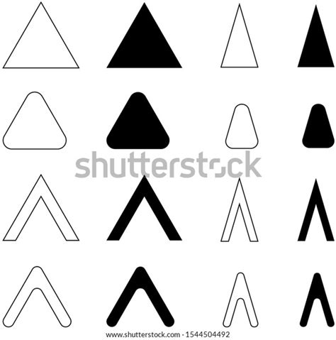 Set Arrow Icon Collection Different Arrows Stock Vector Royalty Free