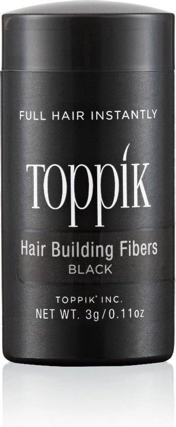 Toppik Hair Building Fibers Travel 3 Gram Zwart