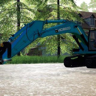 Kobelco Sk Rototilt V Fs Farming Simulator