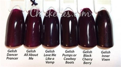 Gelish Urban Cowgirl Collection Color Comparisons And Fade Report