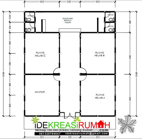 Denah Ruang Kelas | Ide Kreasi Rumah