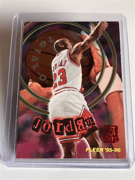 日本代購代標第一品牌樂淘letao MICHAEL JORDAN 1995 96 FLEER TOTAL O HOT