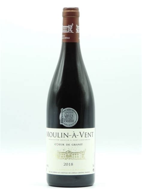 Moulin à Vent Coeur de Granit 75 cl 2021 Château Chénas Caves