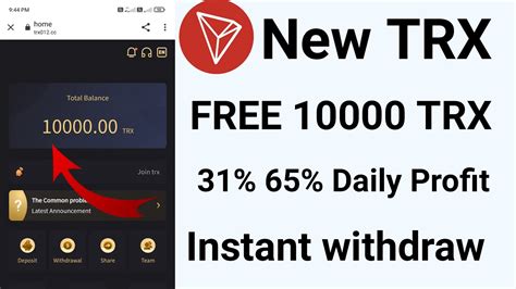 Trx012 Cc Trx Earning Site 2023 New Tron Earning Site New Tron