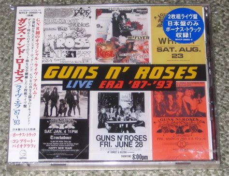 Guns N Roses Live Era 87 93 Vinyl Records Lp Cd On Cdandlp