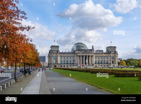 Berlin Germany October 2017 The Reichstag Building The German