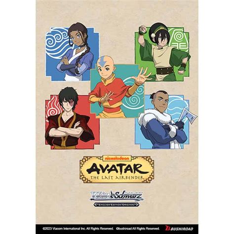 Weiss Schwarz Tcg Avatar The Last Airbender Booster Box Comichub