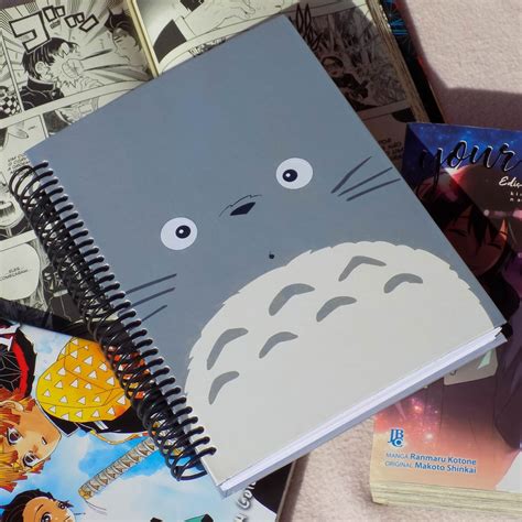 Sketchbook Totoro 75gr 90gr 180gr 240gr Caderno De Desenho Espiral