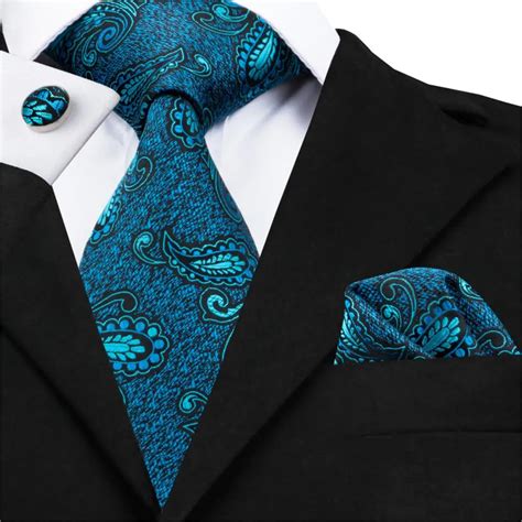 C Hi Tie Man S Unique Paisley Ties For Men Gravatas Hand