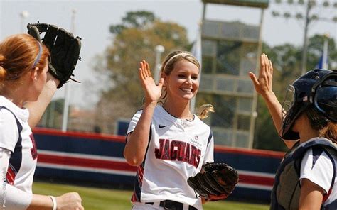 Movin On Up South Alabama Softball Improves Its Standing In Both Top