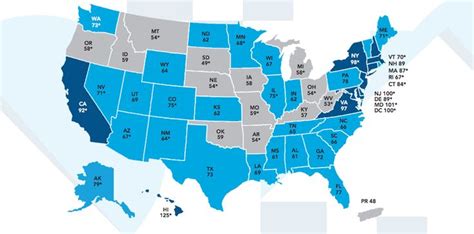 These Maps Show How Rent Is Too Damn High Across America Minimum Wage