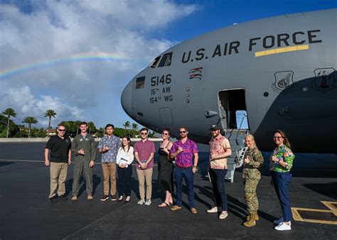 Congressional Staff Delegates Tour 15th Wing 15th Wing Article Display