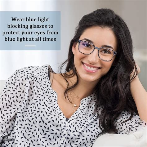 Paquete De Lentes De Lectura Con Bloqueo De Luz Azul Para Mujeres