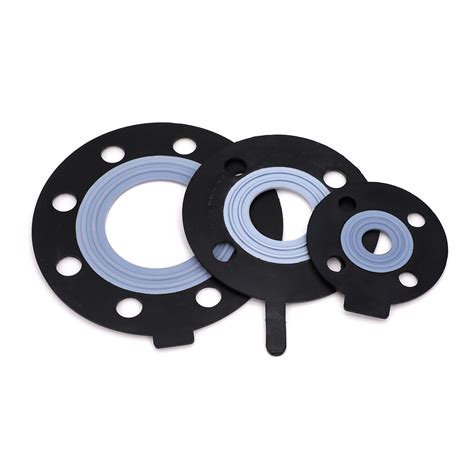 PTFE Bonded EPDM Gasket For Jpi Standard Steel Flange PTFE Gasket And