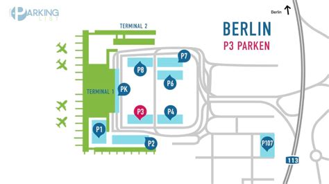 Parken Im Parkhaus P3 Am Flughafen BER