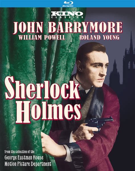 Sherlock Holmes Blu Ray Kino Lorber Home Video