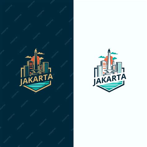 Premium Vector Logo Of Jakarta City The Capital Of Indonesia