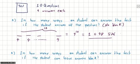 Solved A Multiple Choice Test Has Questions Each Question Has