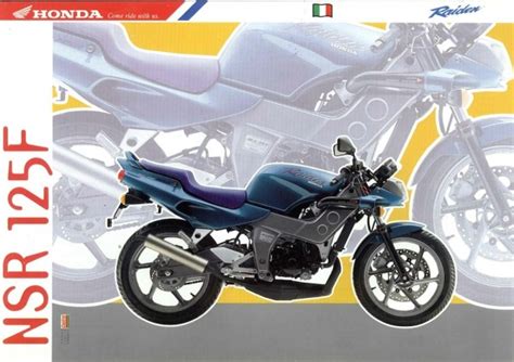 NSR 125 F Raiden Tipo JC22 125 Stradali