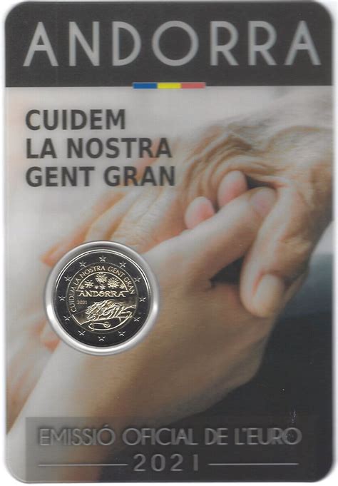 Monnaie Euros Comm Morative Andorre Seniors Bu Fdc Coincard