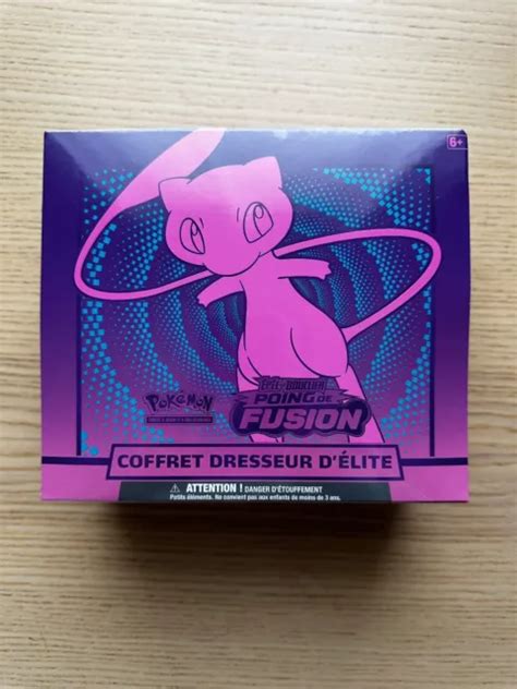 Coffret Pok Mon Dresseur Elite Poing De Fusion Fr Etb Eur