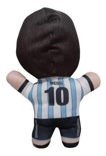 Peluche Muñeco Messi Sublimado Peluche Mundial Qatar 2022 En Venta En