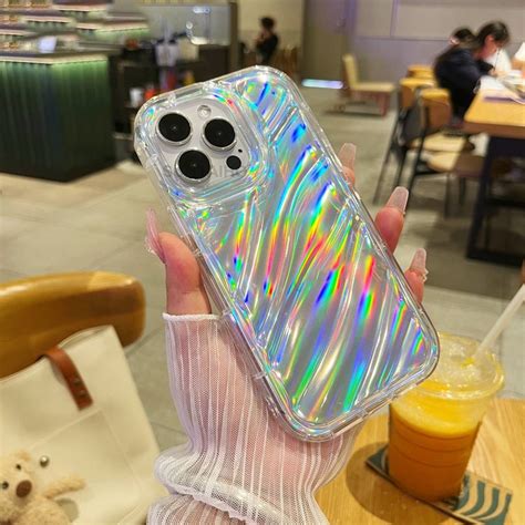 Jual Casing Ponsel Tpu Simpel Kantong Udara Flash Laser Transparan Cocok Untuk Realme 5i 6i C3