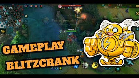 Ini Blitzcrank Gameplay Blitzcrank LEAGUE OF LEGEND WILD RIFT