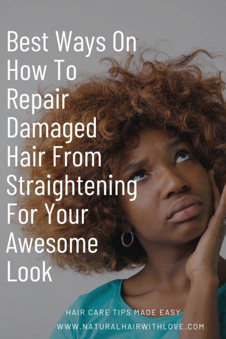 Best Ways On How To Repair Damaged Hair From Straightening For Your